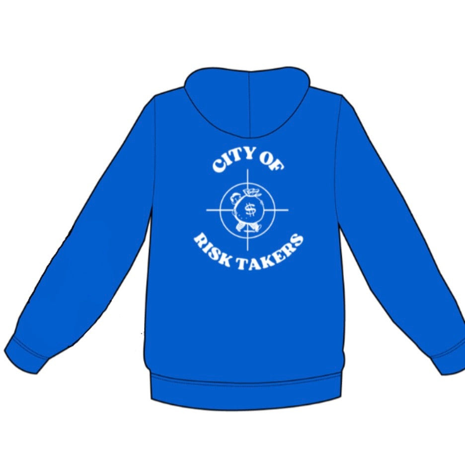 OG Royal Blue Zip Up Hoodie
